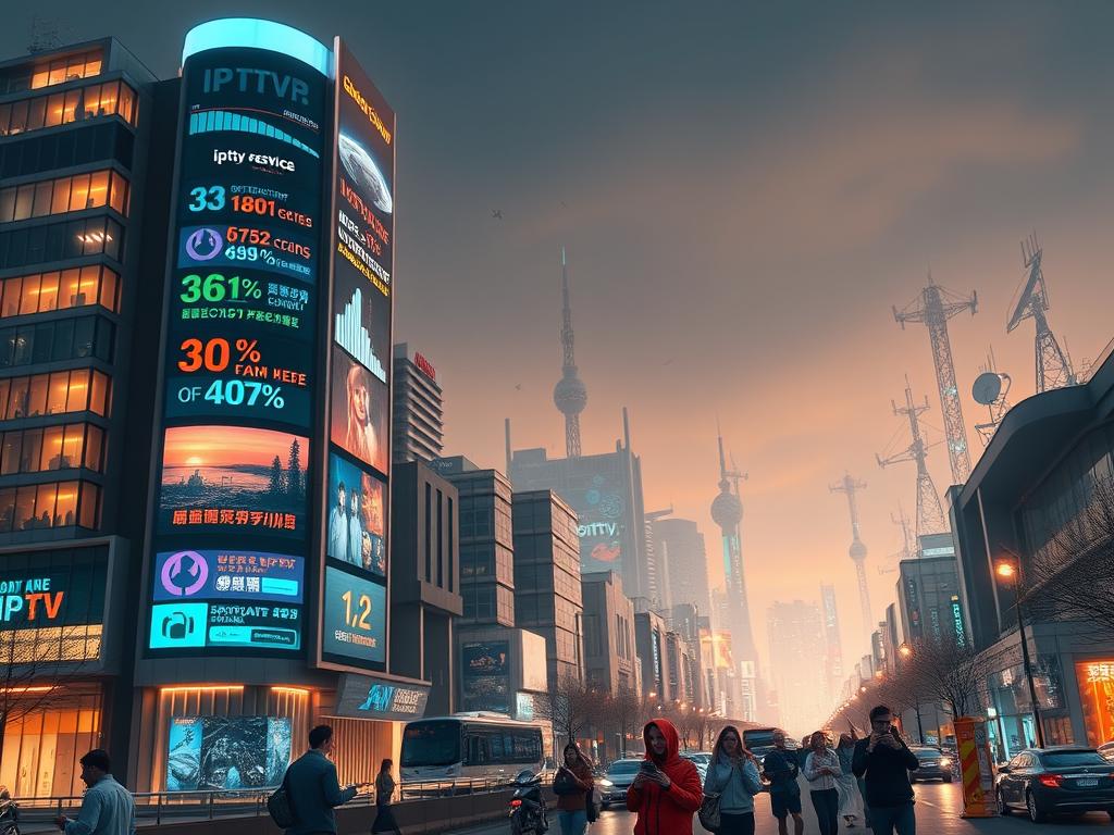 IPTV streaming service growth